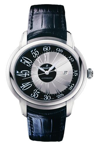 Review Audemars Piguet Millenary 15320BC.OO.D002CR.01 Selfwinding 3 Hands Date mens watch replica